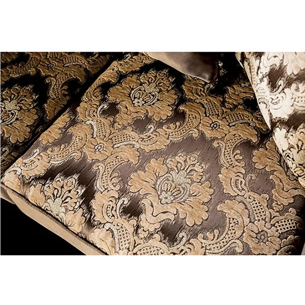 Modern Chesterfield Accent Chair with Deep Button Tufting, Nailhead Trim & Rolled Arms