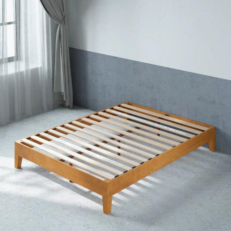 Elara Deluxe Solid Wood Bed Frame - Ouch Cart