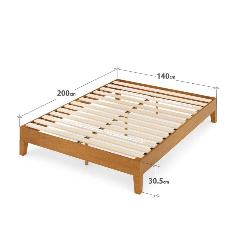 Elara Deluxe Solid Wood Bed Frame - Ouch Cart