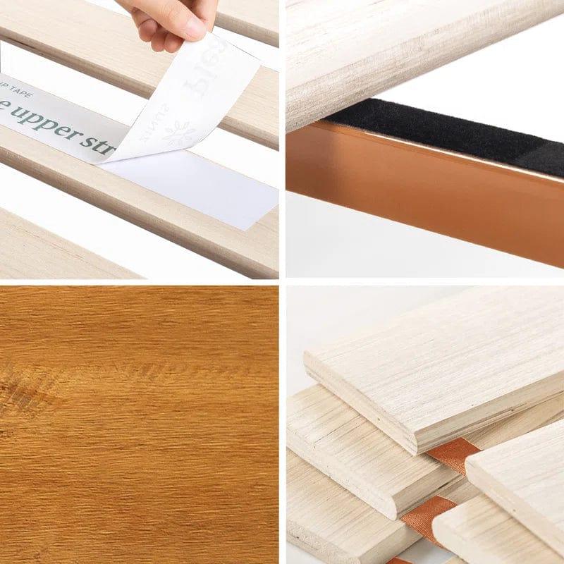 Elara Deluxe Solid Wood Bed Frame - Ouch Cart