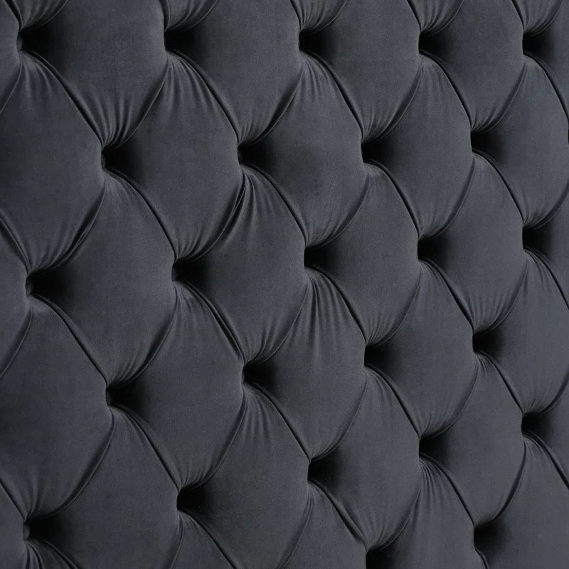 Elen Tufted Velvet Bed OUCH CART