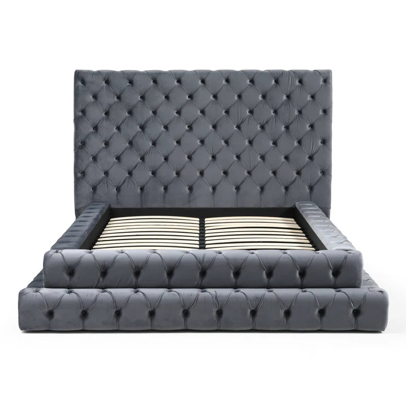 Elen Tufted Velvet Bed