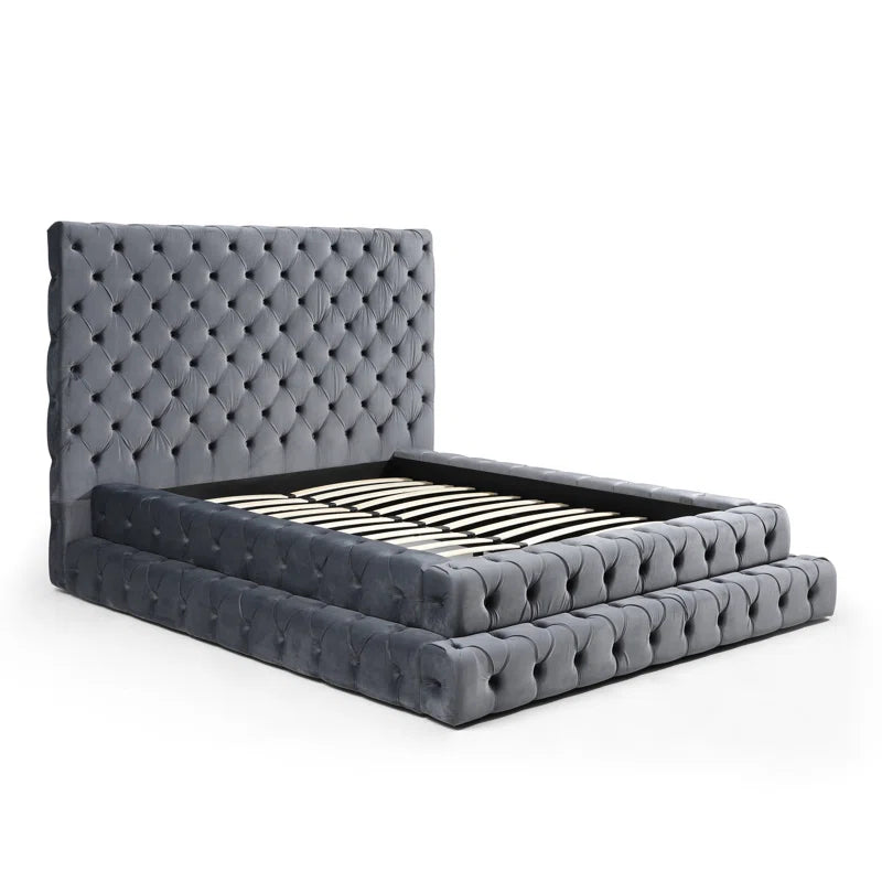 Elen Tufted Velvet Bed