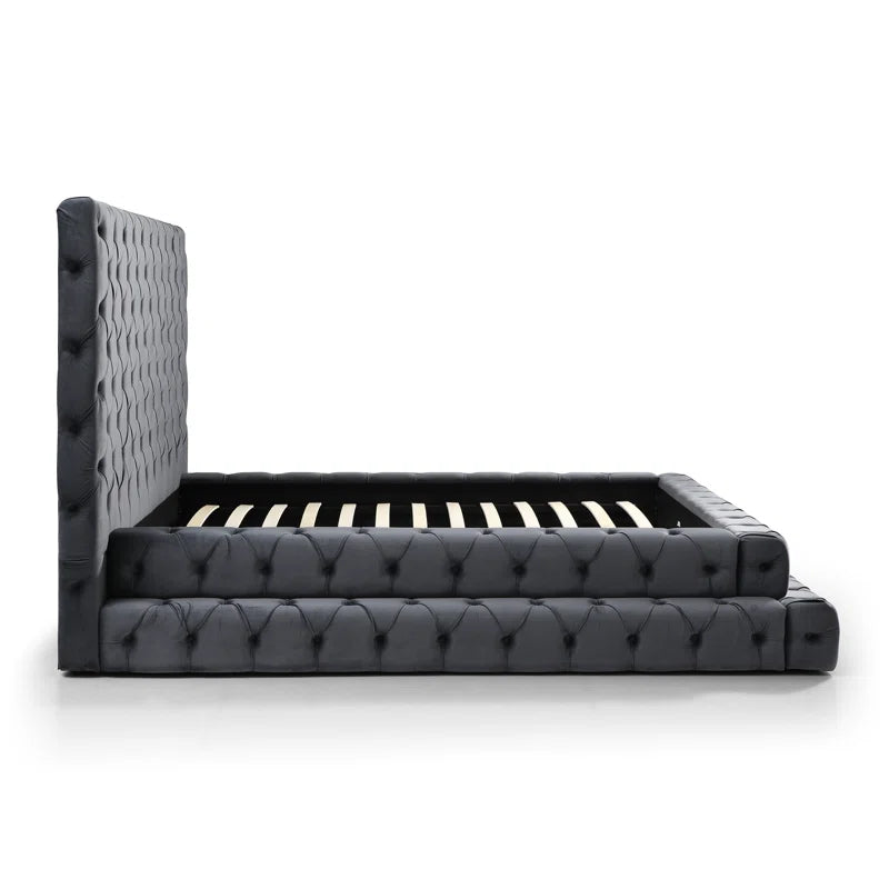 Elen Tufted Velvet Bed OUCH CART