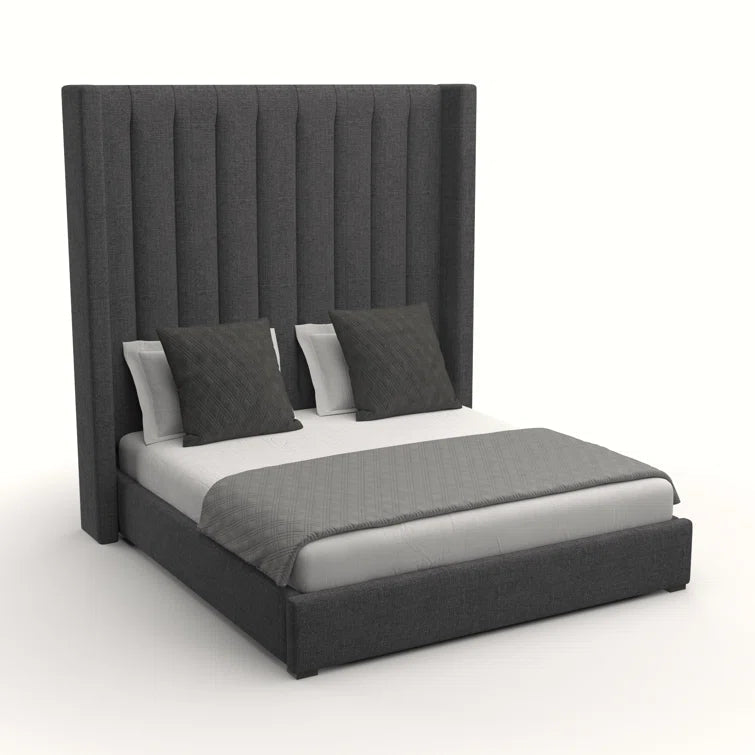 Esparto Upholstered Wingback Bed OUCH CART