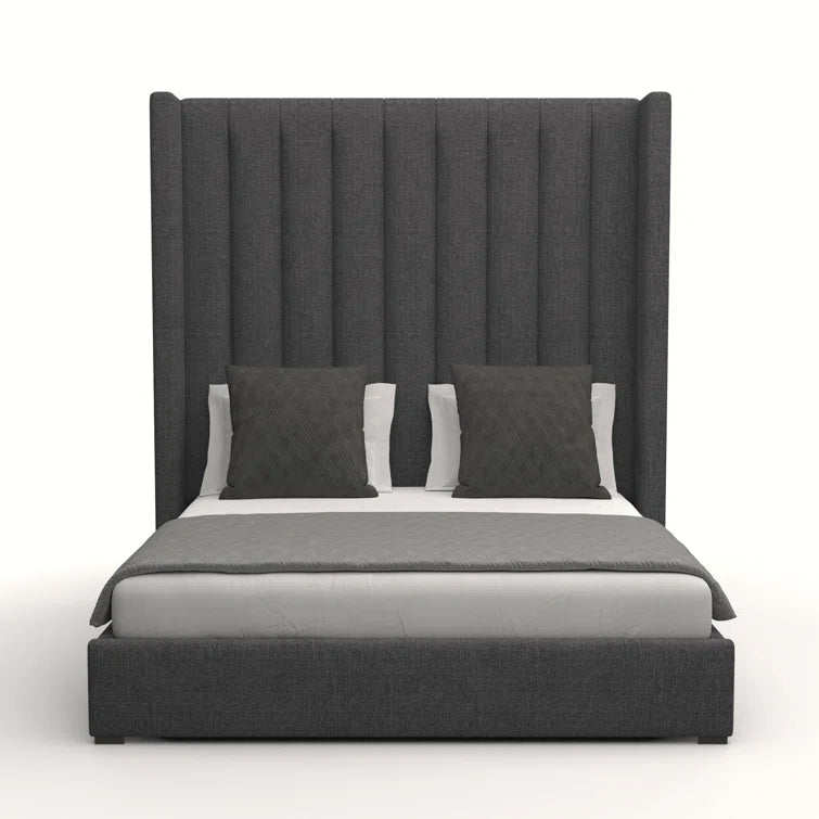 Esparto Upholstered Wingback Bed