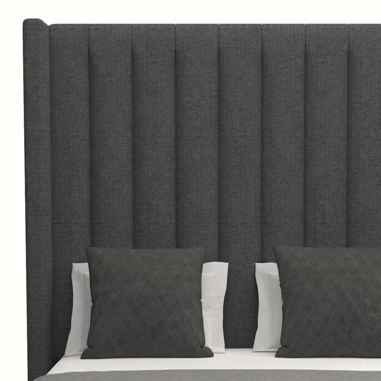 Esparto Upholstered Wingback Bed OUCH CART