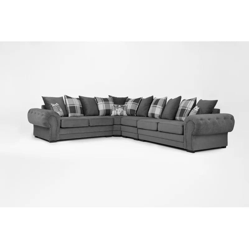 Esser Upholstered Large Corner Sofa - Ouch Cart