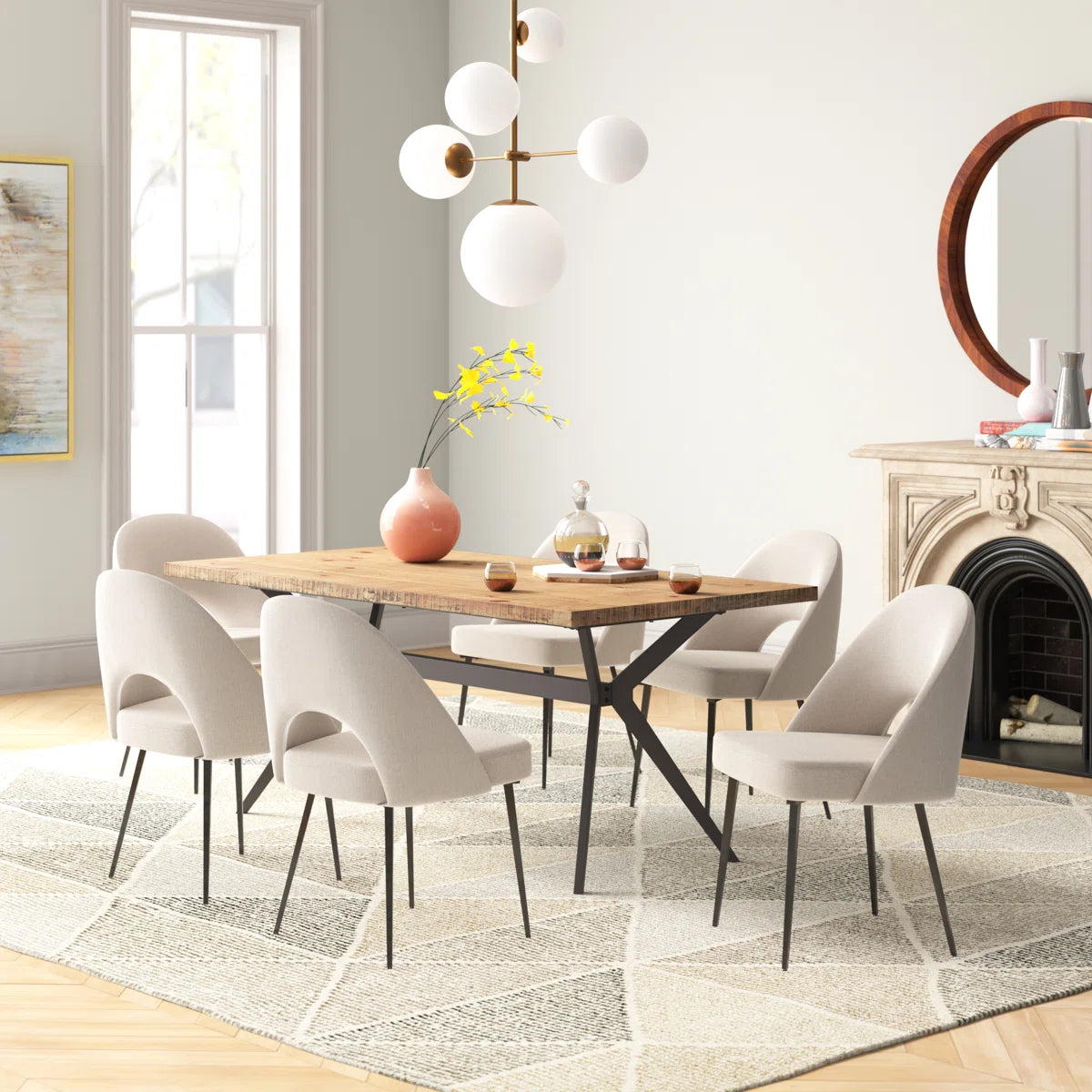 Etna 6 - Person Dining Set- OUCH CART