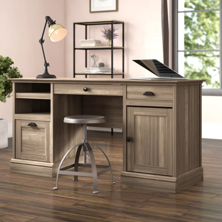 Executive Prestige: Premium Executive Desk for a Professional Workspace Ouch Cart