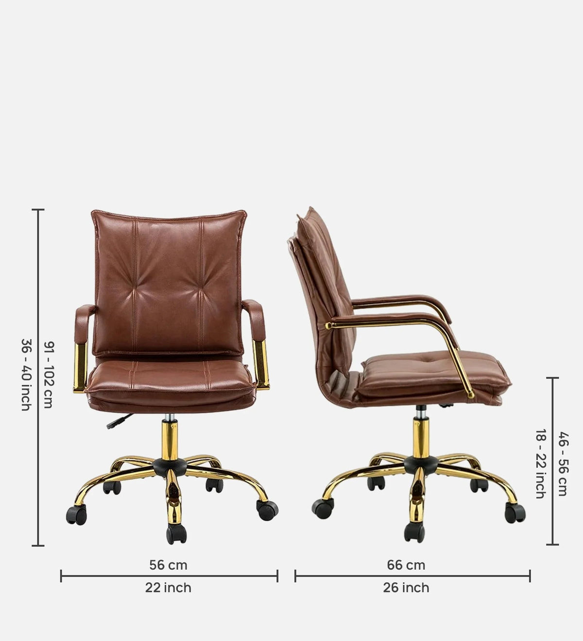 MARLON TASK CHAIR DOE BUCK