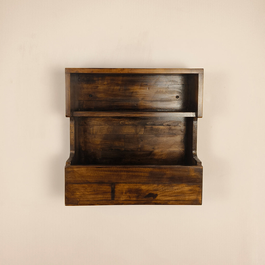 FLORENTINE Wooden Wall Shelf Organiser