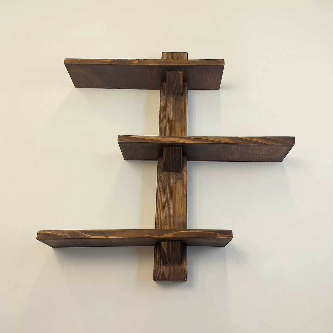 Felicia Wooden Wall Shelf Organiser