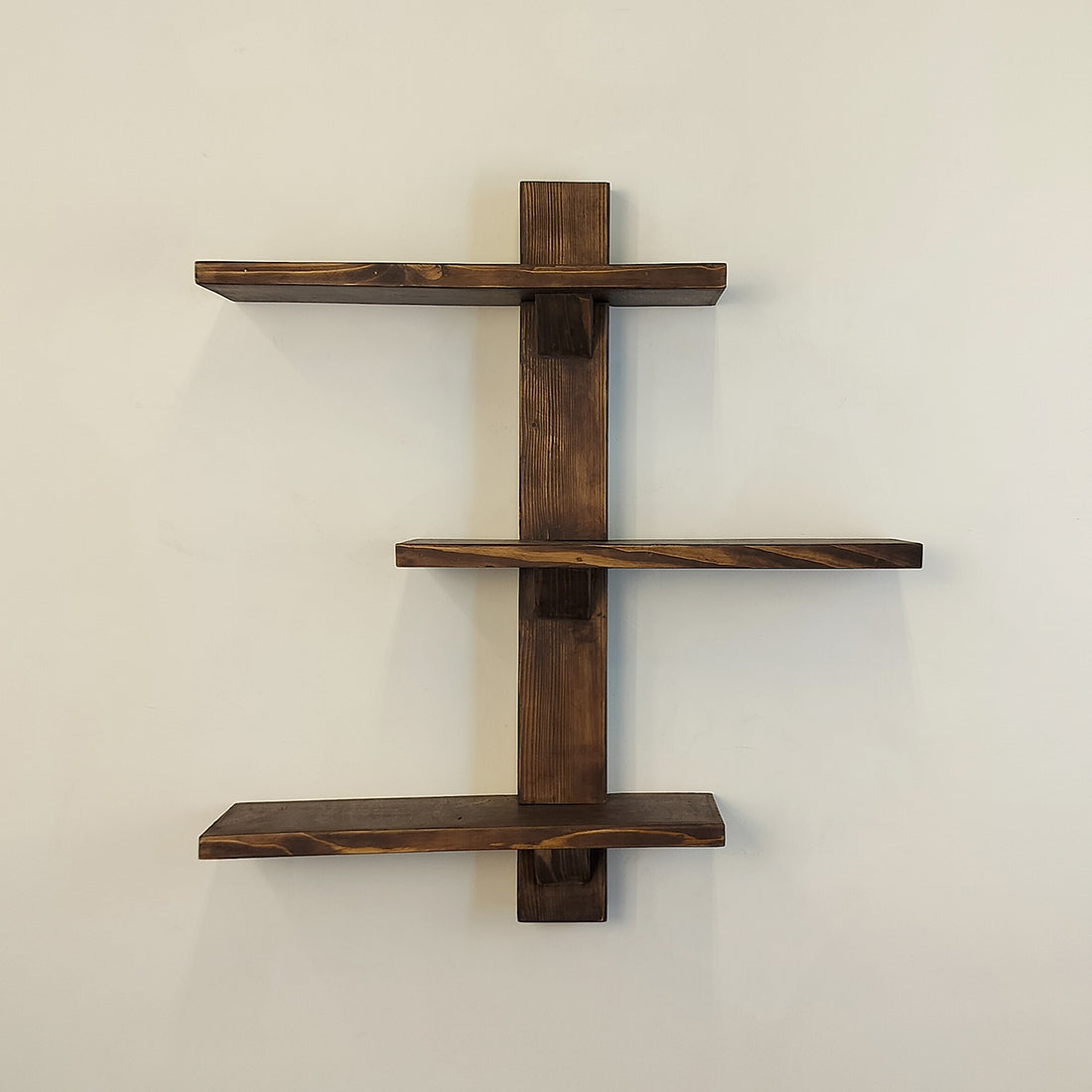 Felicia Wooden Wall Shelf Organiser