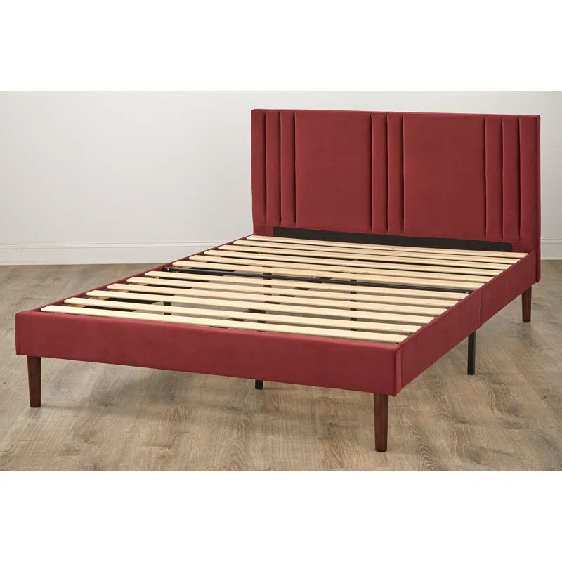 Fenoglio Upholstered Panel Bed OUCH CART