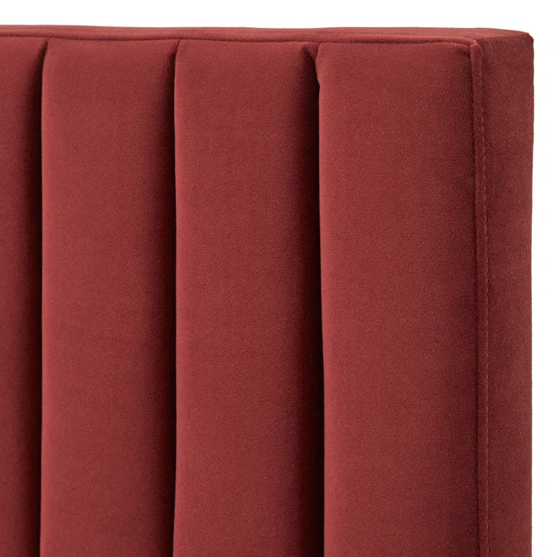 Fenoglio Upholstered Panel Bed OUCH CART