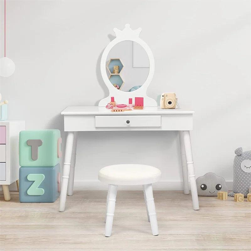 Ananya Dressing Table with Mirror - Ouch Cart