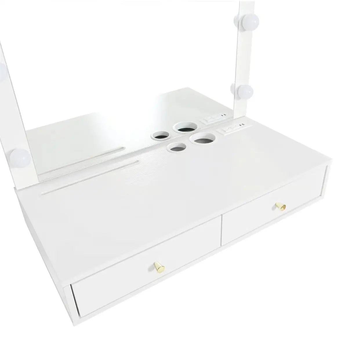 Wall-Mounted Floating Makeup Vanity