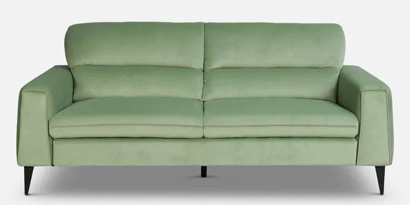 Velvet 3 Seater Sofa In Teal Green Colour - Ouch Cart