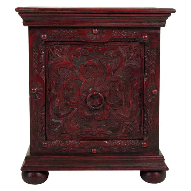 Kaylee Solid Wood Bedside Table Ouch Cart