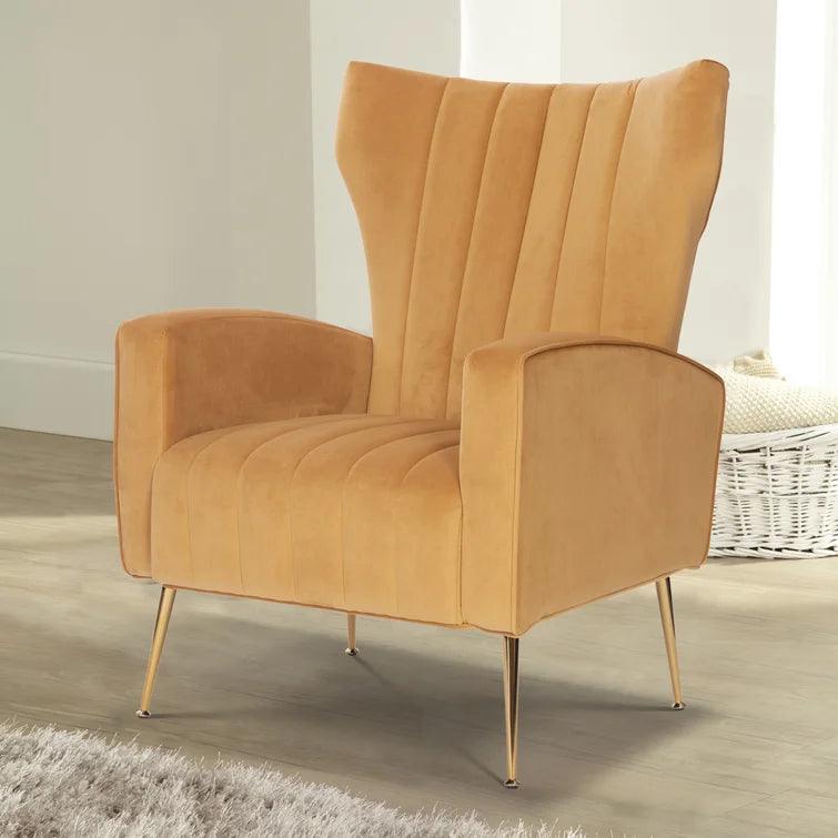 Geetika Upholstered Armchair - Ouch Cart