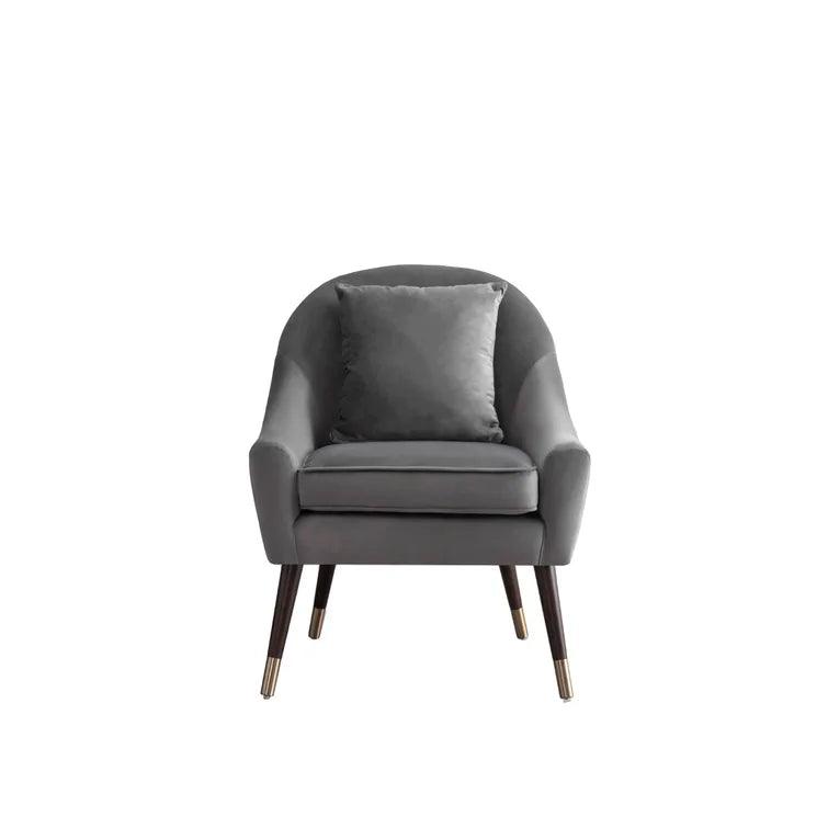 Giddings Velvet Accent Chair - Ouch Cart