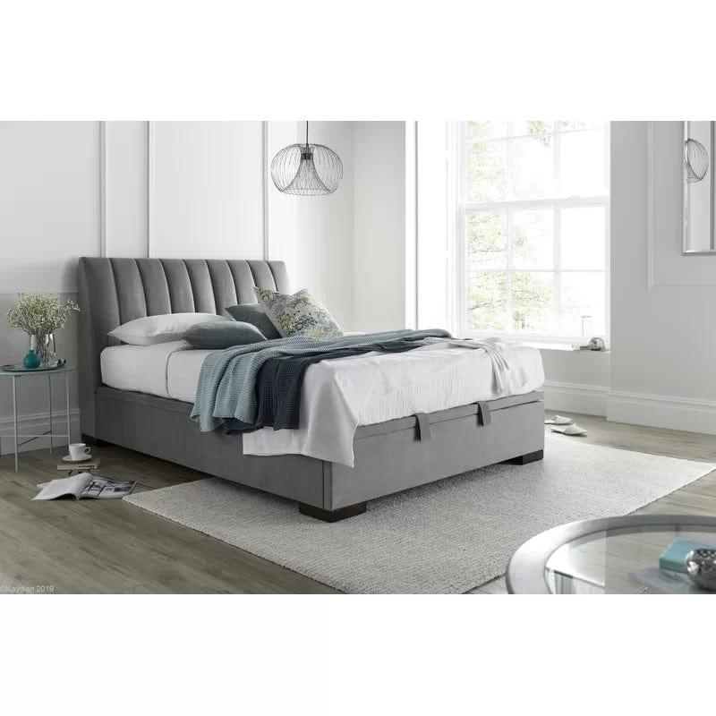 Gillian Upholstered Ottoman Bed - Ouch Cart