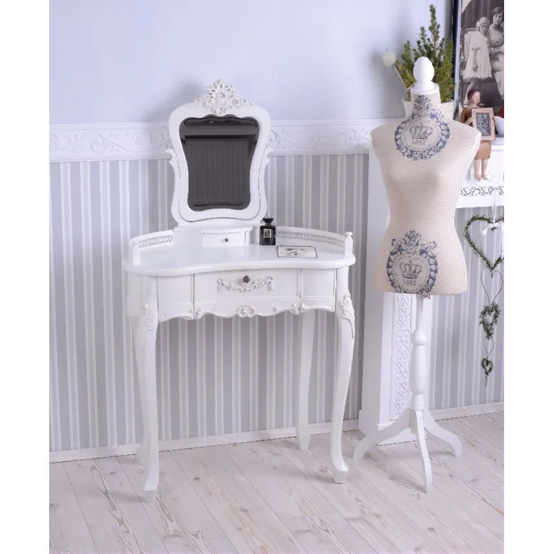Janice Dressing Table with Mirror
