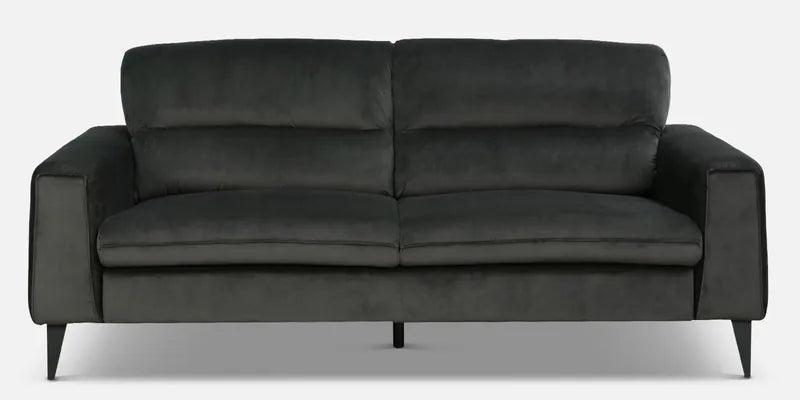 Velvet 3 Seater Sofa In Teal Green Colour - Ouch Cart