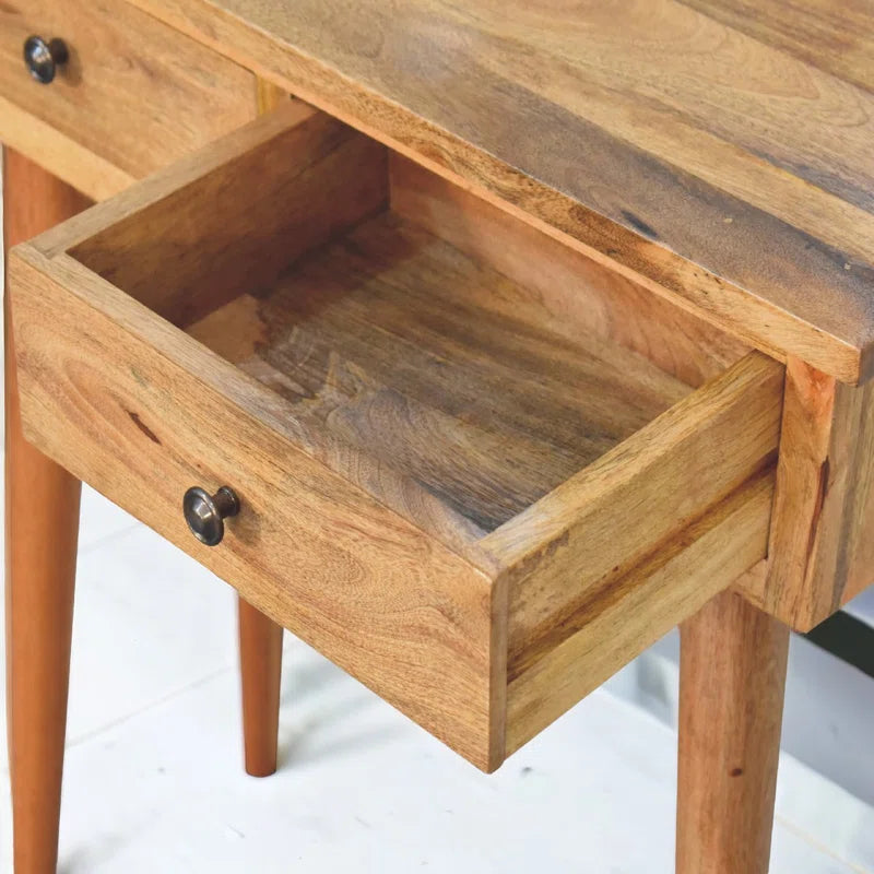 Liam Solid Wood Console Table Ouch Cart