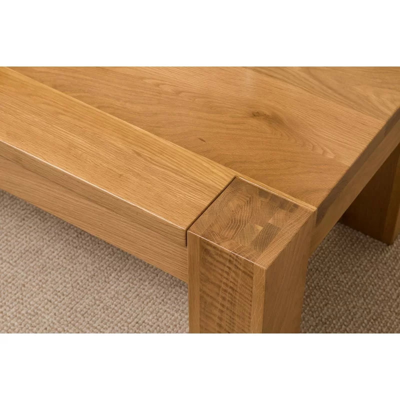 Sarilia Solid Wood Coffee Table Ouch Cart