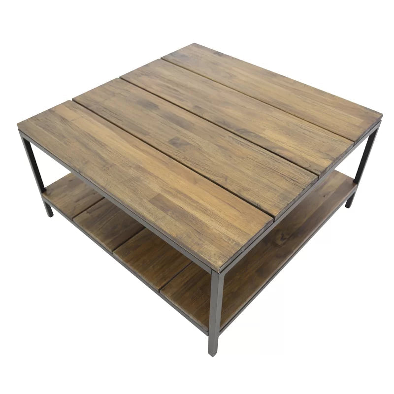 Azrael 80cm Solid Wood Top Console Table Ouch Cart