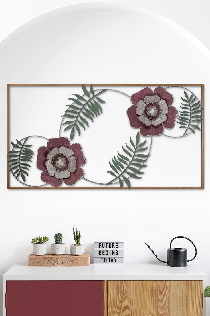TWO TONE WALL ART