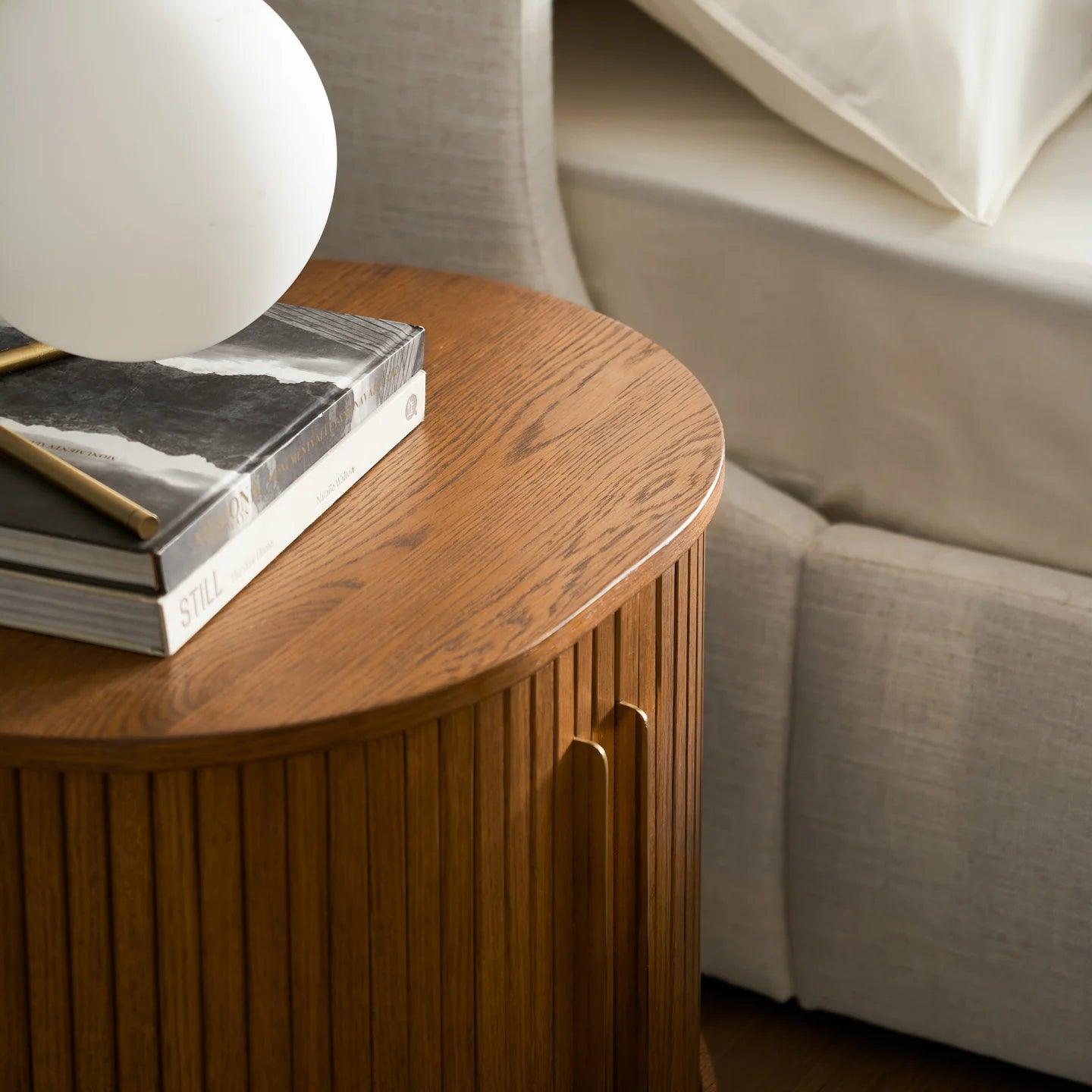 Engineered Wood Harper Side Table - Ouch Cart
