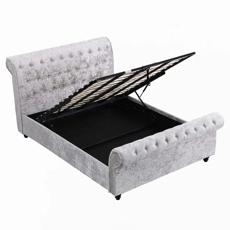 Hartfried Upholstered Storage Bed OUCH CART