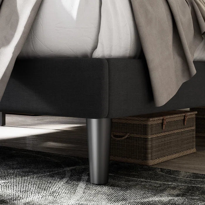 The Hegg Tufted Upholstered Platform Bed for a Dreamy Bedroom Retreat