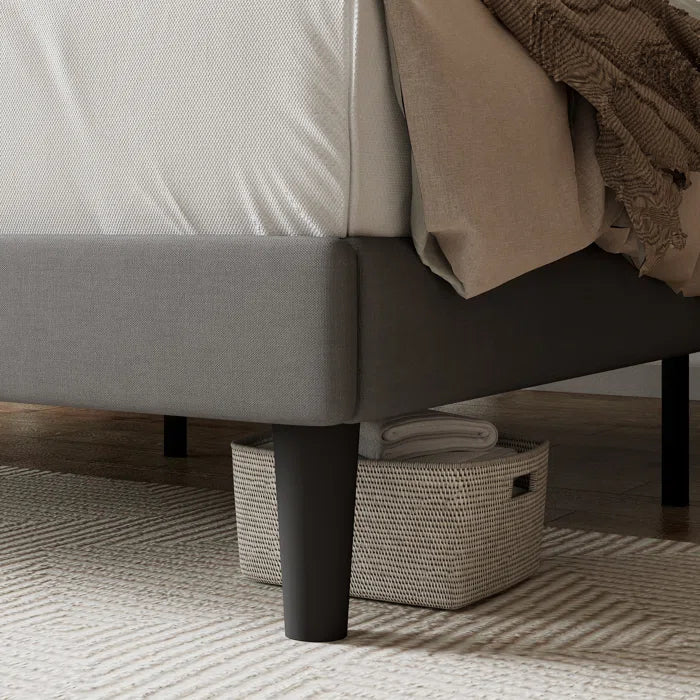 The Hegg Tufted Upholstered Platform Bed for a Dreamy Bedroom Retreat OUCH CART