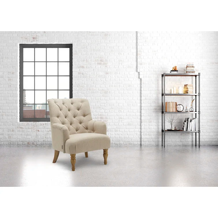 Hegland 73Cm Wide Tufted Polyester Blend Armchair