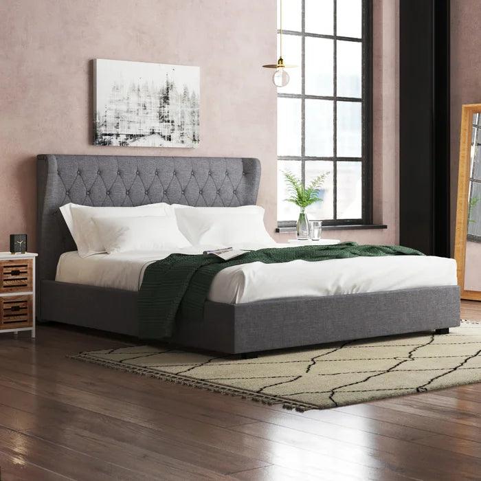 Hereford Upholstered Ottoman Bed - Ouch Cart