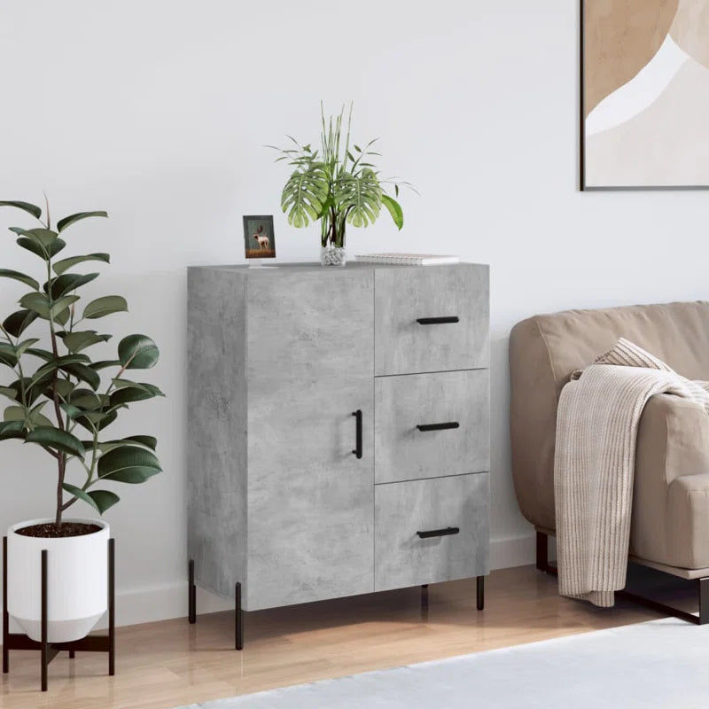 Tanner 3 - Drawer Chest of Drawers Ouch Cart