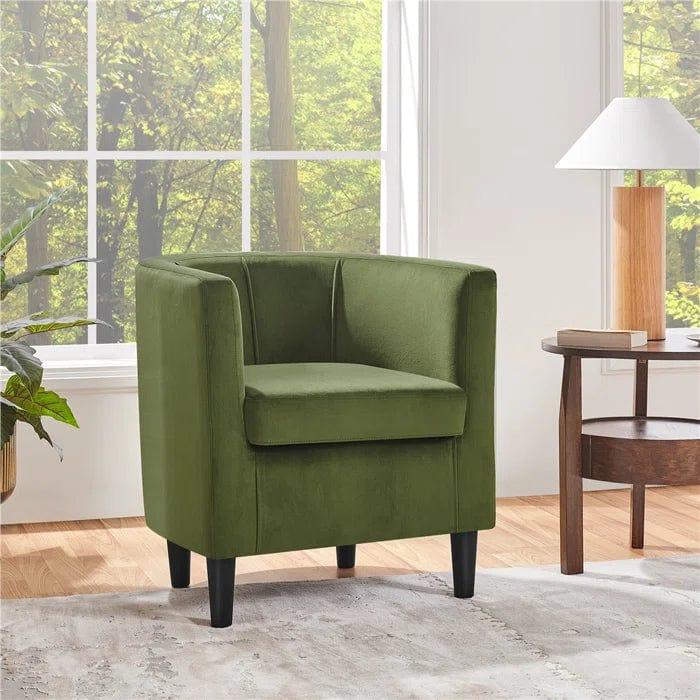 Hucks Upholstered Armchair - Ouch Cart
