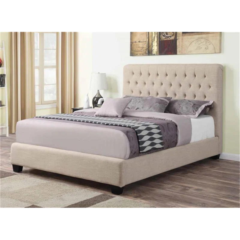 Husina Upholstered Bed OUCH CART