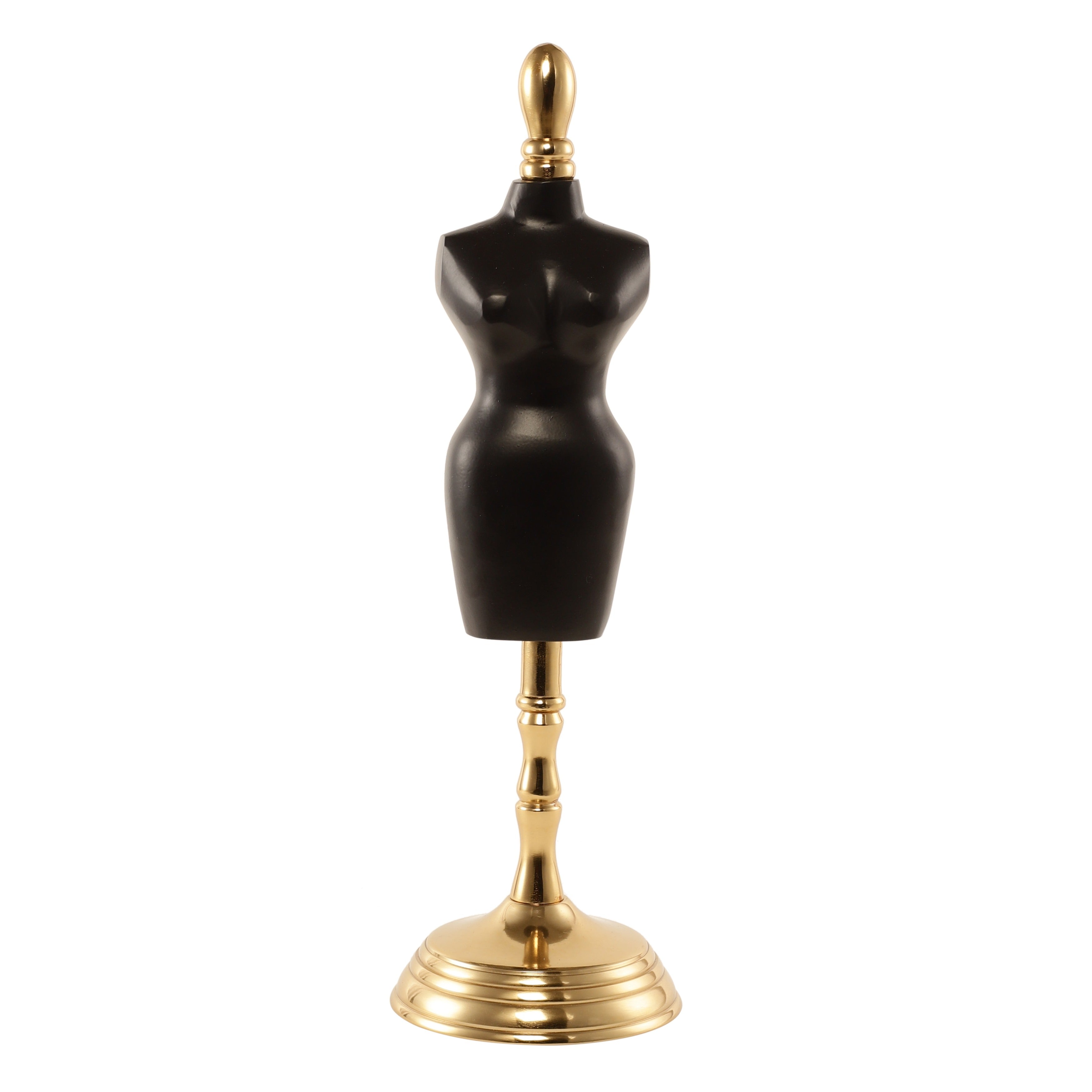 Miniaturised mannequin in Black Gold finish M.M.I. OVERSEAS