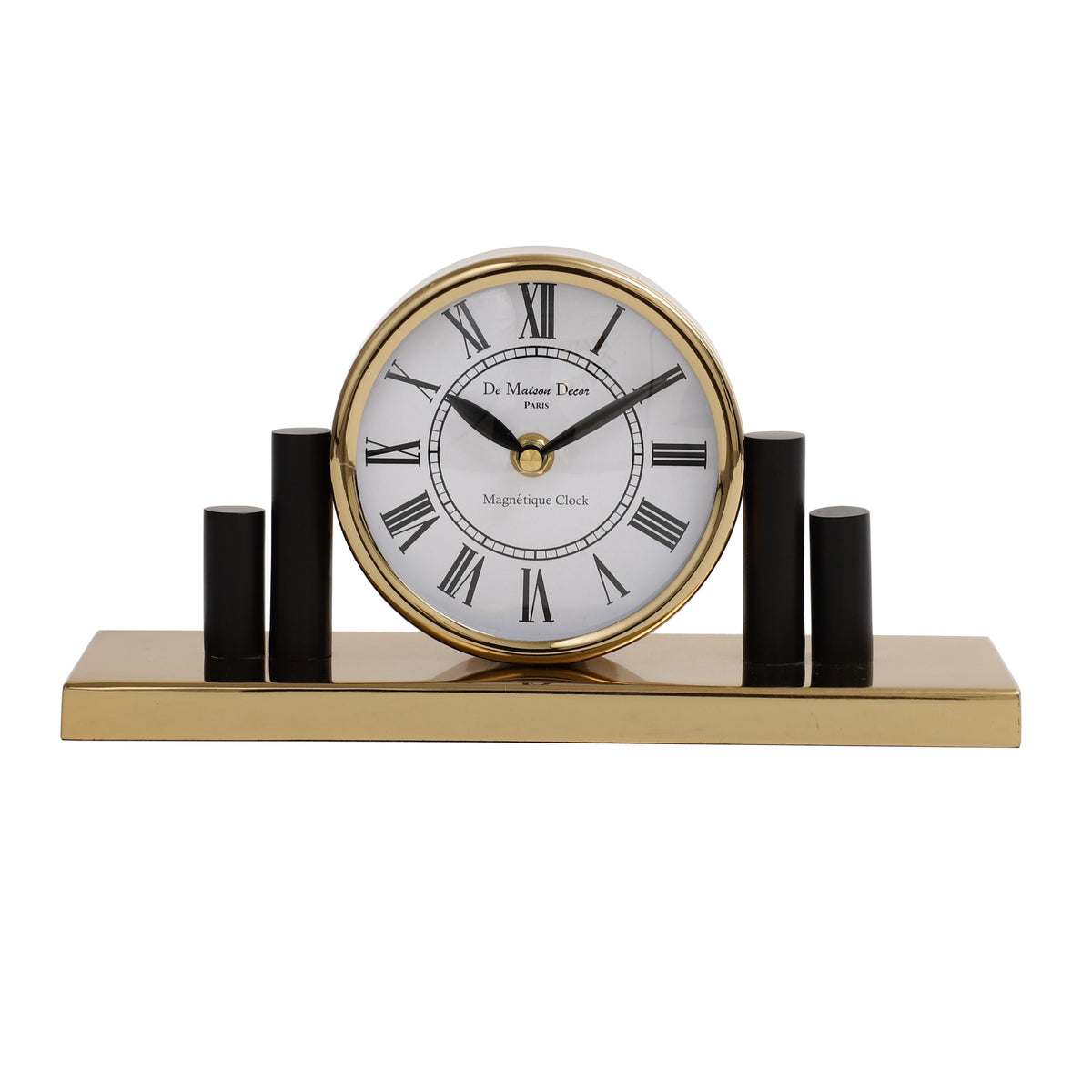 Harbor Hour clock in Gold M.M.I. OVERSEAS