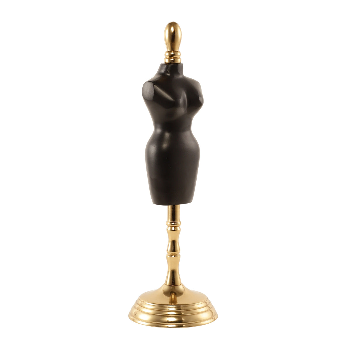 Miniaturised mannequin in Black Gold finish M.M.I. OVERSEAS