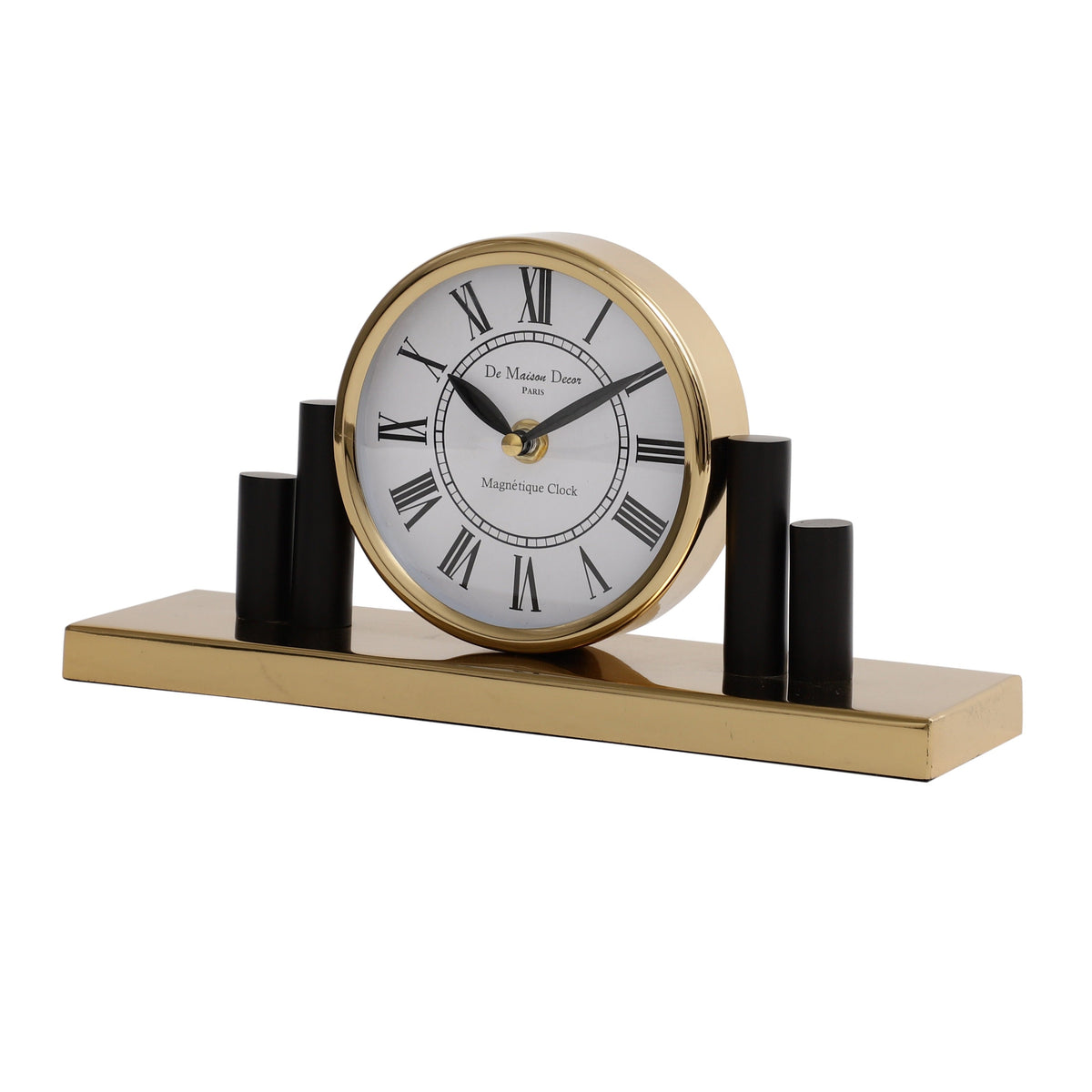 Harbor Hour clock in Gold M.M.I. OVERSEAS