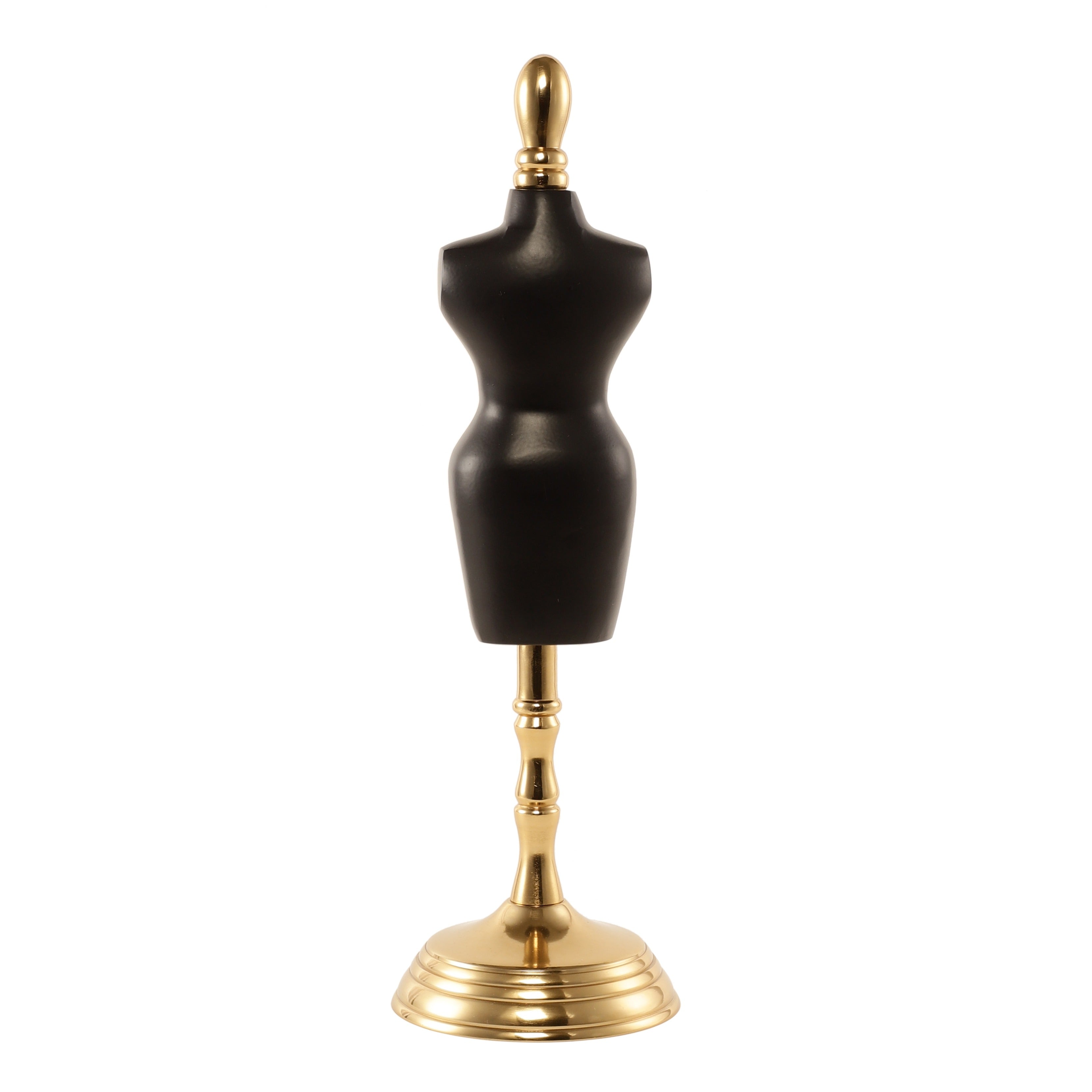 Miniaturised mannequin in Black Gold finish M.M.I. OVERSEAS
