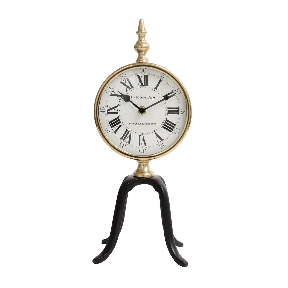Quad Stand clock in Black M.M.I. OVERSEAS