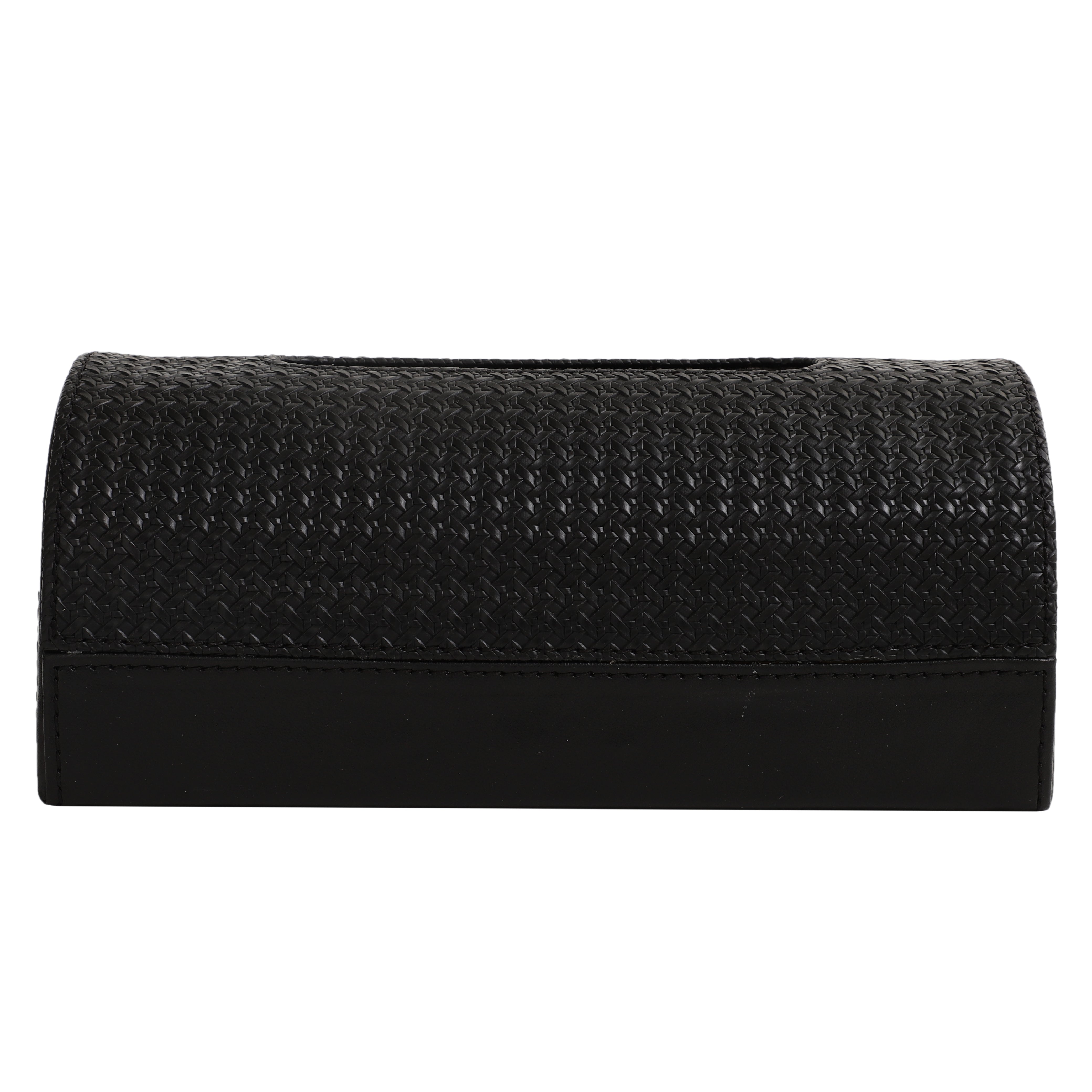 Executive D's Napkin Box Black M.M.I. OVERSEAS