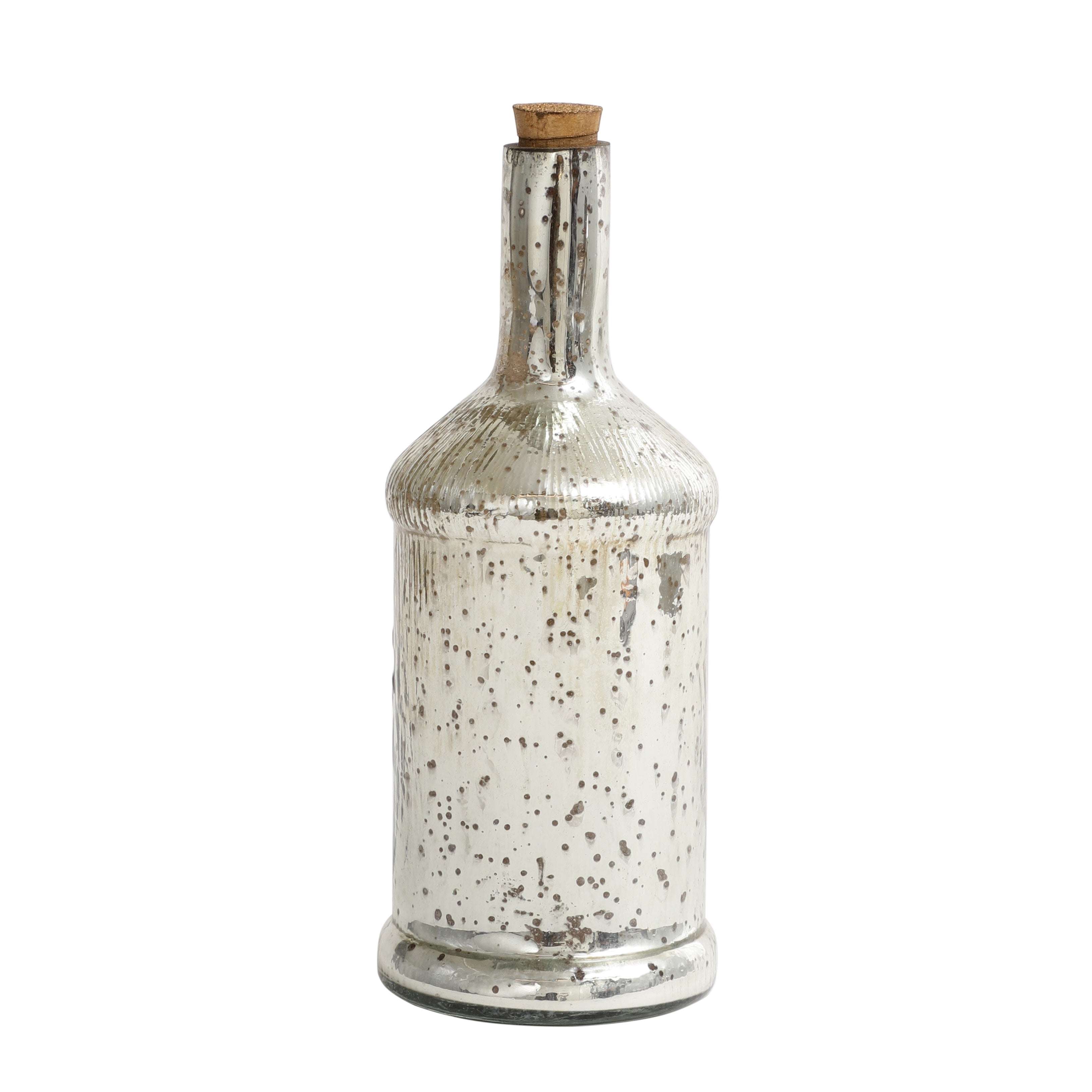 Antique Glass Legacy Square Bottle Decorative M.M.I. OVERSEAS